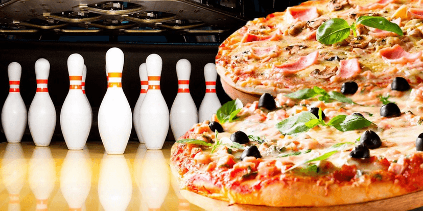 Hodinová hra bowlingu až pro 6 osob a dvě pizzy