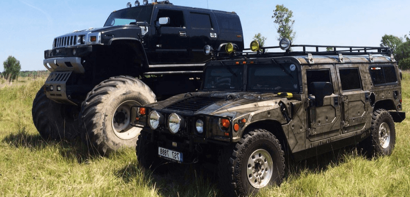 Jízda v Hummer Monster Trucku