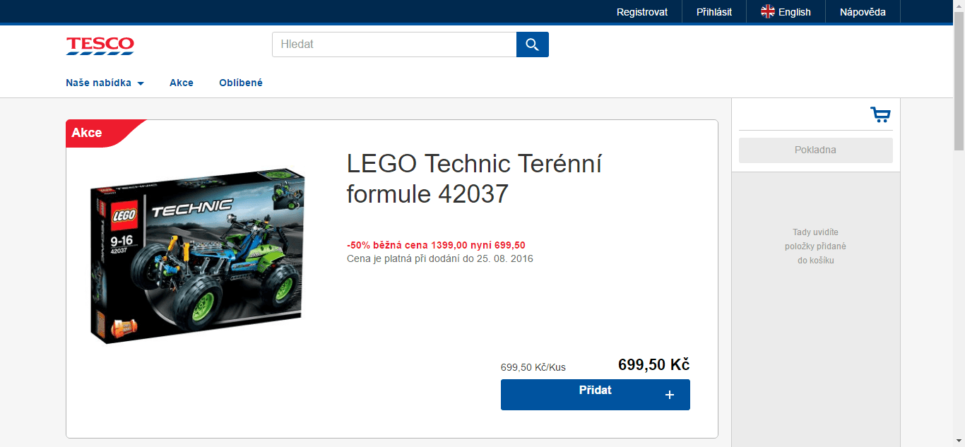 Výprodej Lego stavebnic