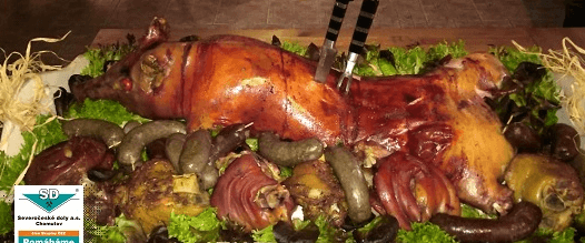 Rožněné sele s donáškou - 20 kg