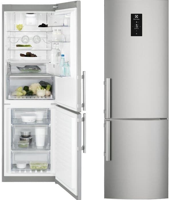 Nerez lednice Electrolux, dotyk, No Frost