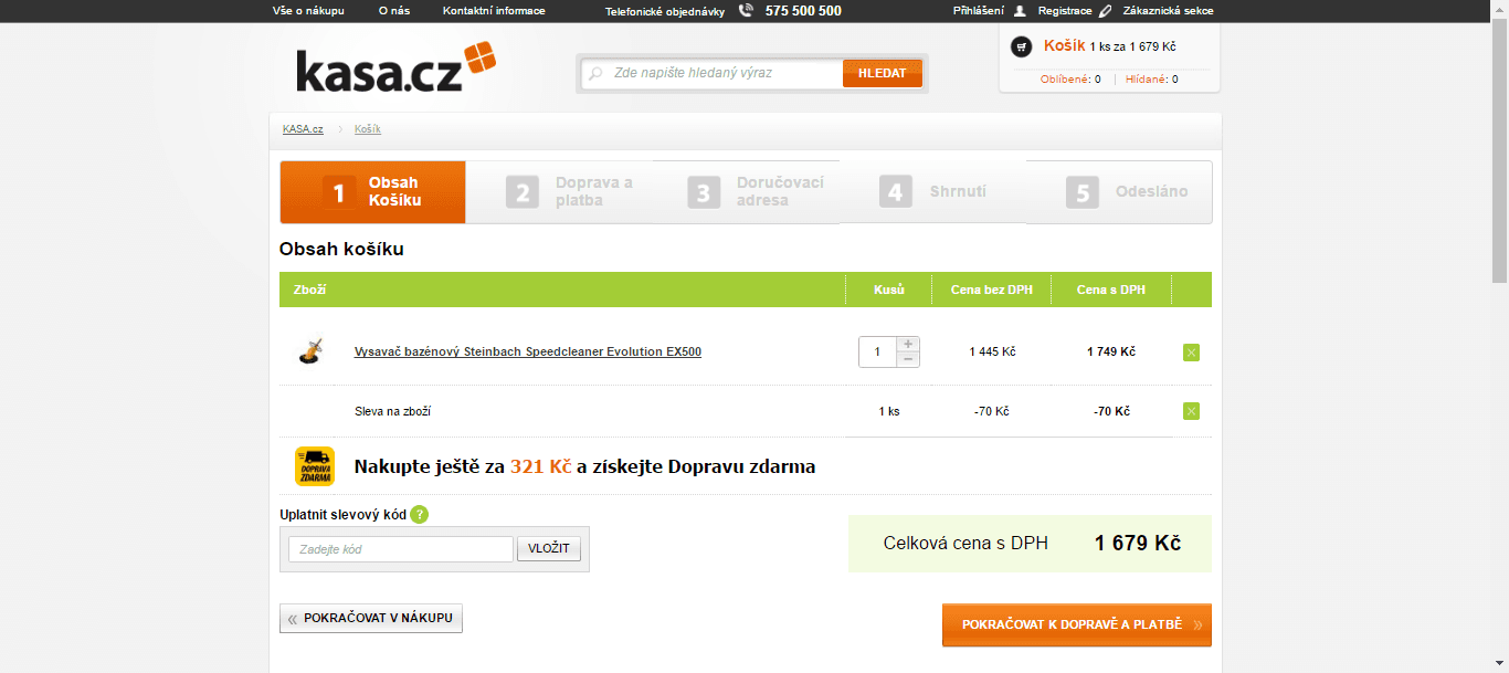 Čistič bazénů Steinbach SpeedCleaner