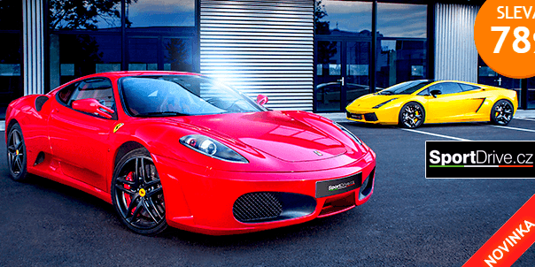 Nadupaná jízda ve Ferrari F430 