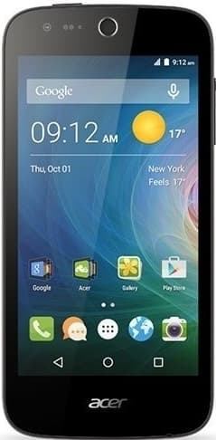 Acer, 4x 1,3GHz, 2GB RAM, 5", LTE, dual