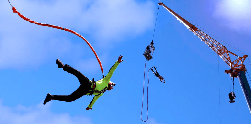 Extrémní bungee jumping