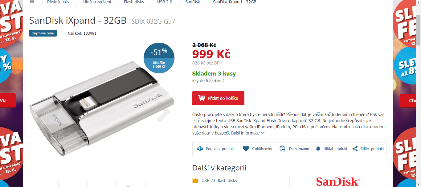 SanDisk iXpand 32GB