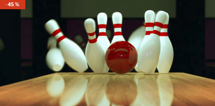 Hodina bowlingu až pro 6 hráčů