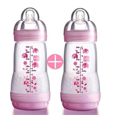 2 antikolikové láhve MAM, 260 ml
