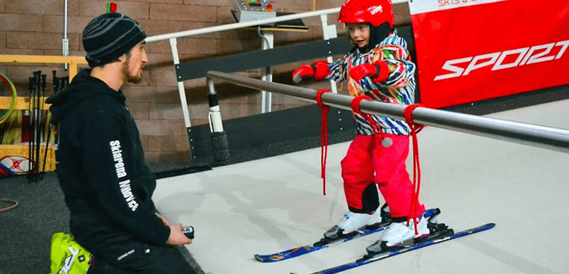 Lyžování/snowboarding na indoorové sjezdovce