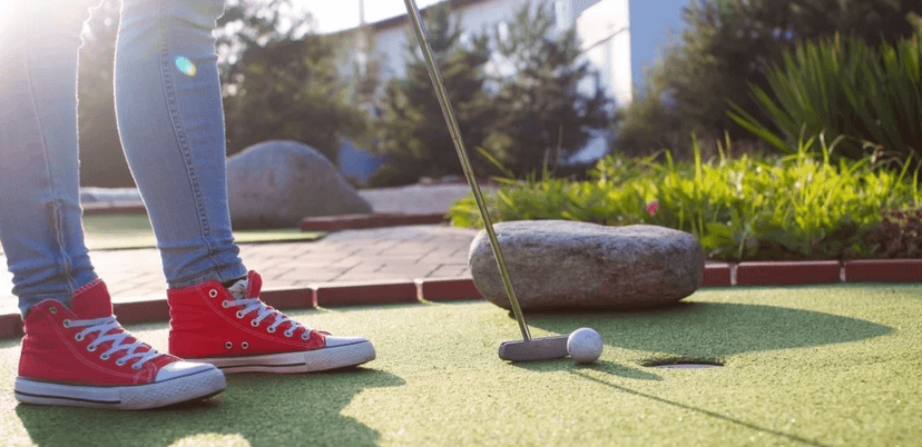 Dvě hodiny minigolfu pro dva i pro rodinu