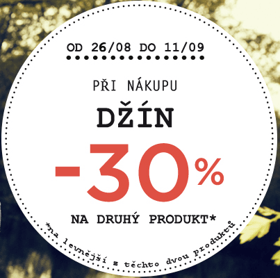 Promod - sleva 30% na nákup 2 kusů