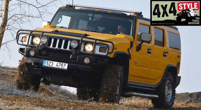 30 min jízda v Hummer nebo Nissan 