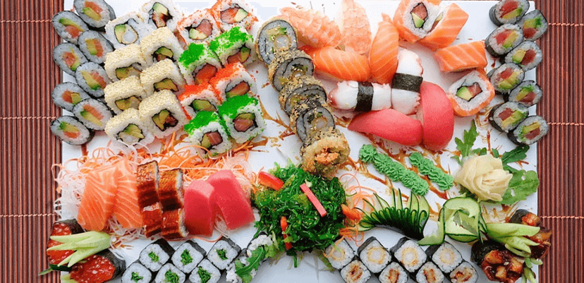 Exkluzivní sushi menu s 26 až 75 kousky