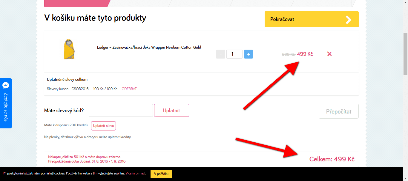 Zavinovačka Lodger Wrapper Cotton