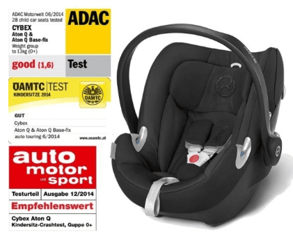Autosedačka Cybex Aton Q 2016 Happy Black 