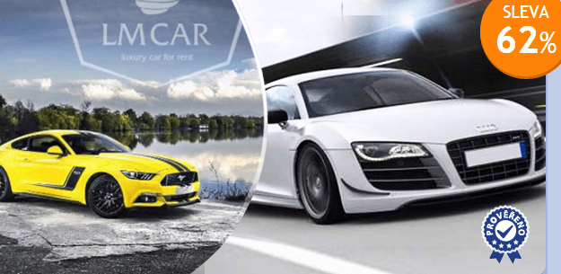 Jízda ve Fordu Mustang nebo Audi R8