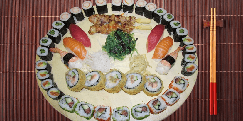 Malé sushi menu 
