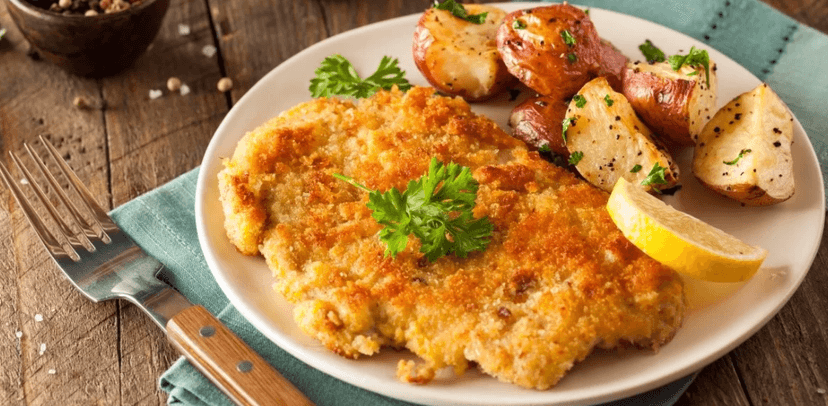 1,5 kg kuřecích a vepřových řízků