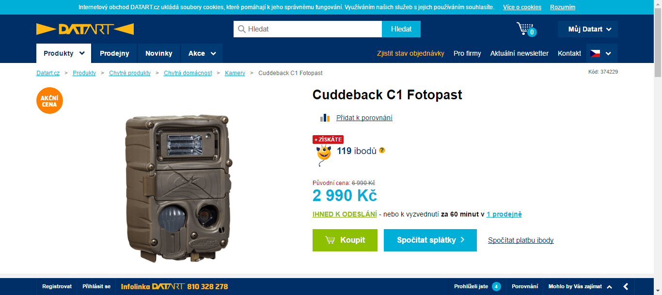 Fotopast Cuddeback C1