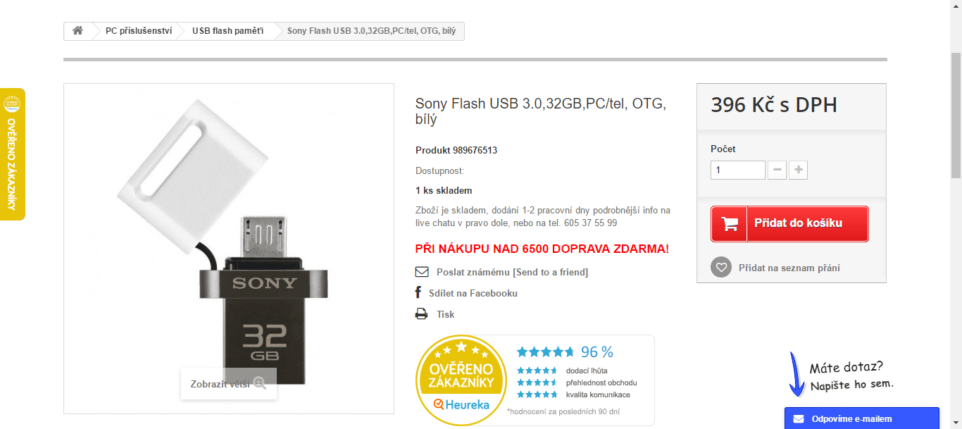 Flash disk Sony 3.0, 32 GB
