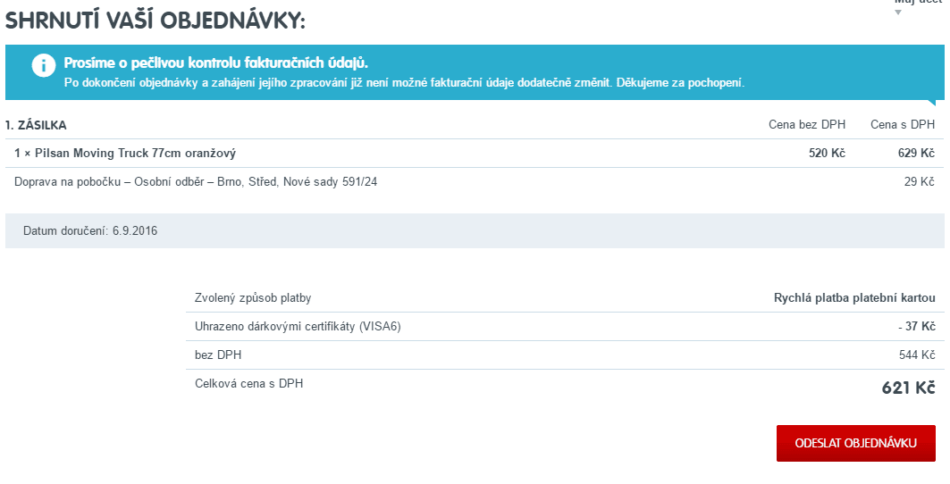 Náklaďák Pilsan, 77 cm, nosnost 50kg