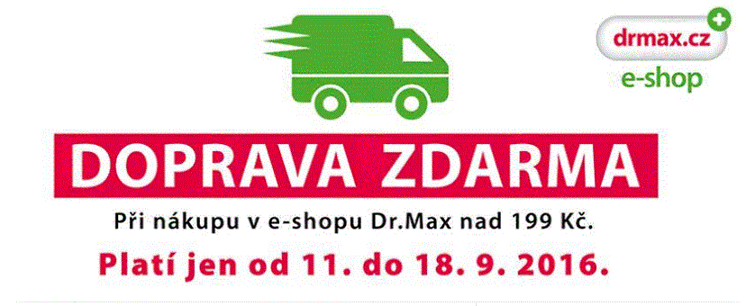 Dr. Max doprava zdarma nad 199 Kč