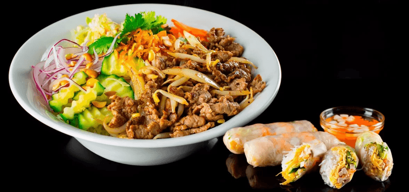 Nudle Bún bò Nam Bộ nebo polévka