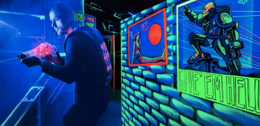 Hra laser game pro 1 osobu
