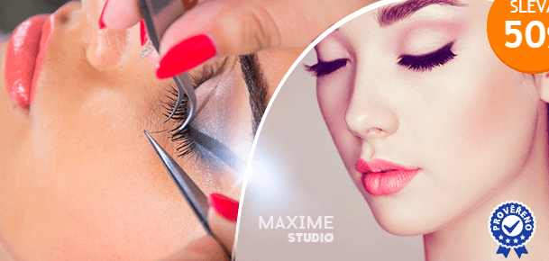 Doplnění řas značky Violet Lashes