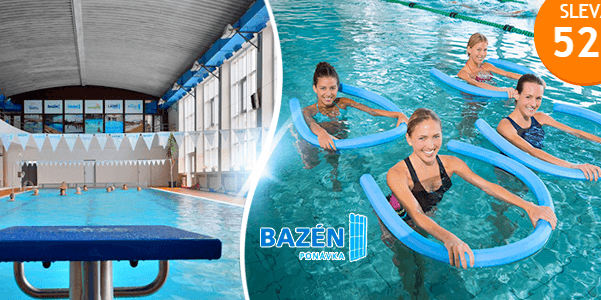 Aqua aerobik: 1 lekce na 60 min
