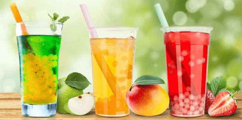 Bubble Tea a kousek pizzy k tomu