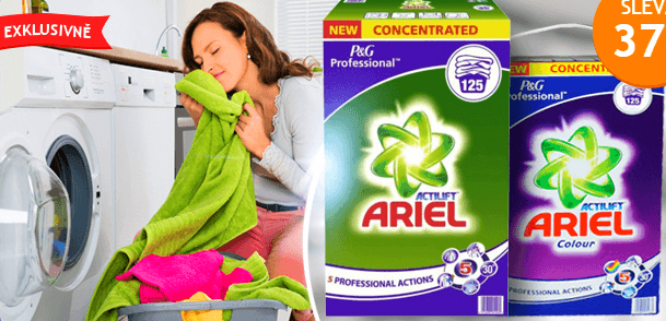 Prací prášek Ariel Profesional Actilift 130 dávek