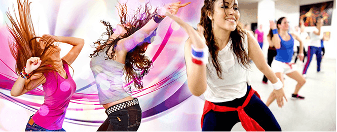 3 vstupy na Dance fit Mix 