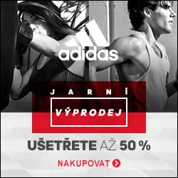 Sleva 50% v outletu Adidas