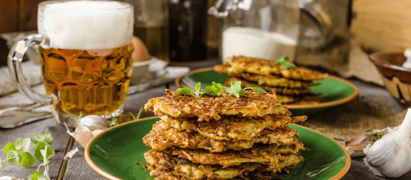 2x točené pivo Gambrinus + 23 ks bramboráčků