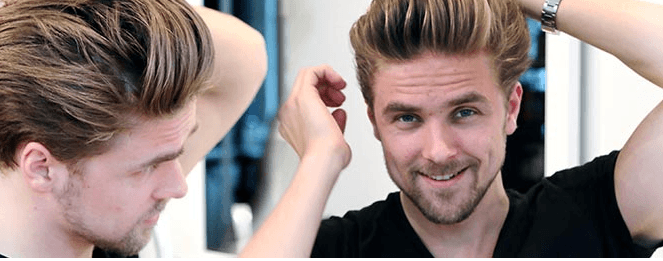 Pánský střih se závěrečným stylingem