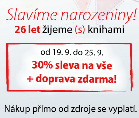 Sleva 30% + doprava zdarma na knihy