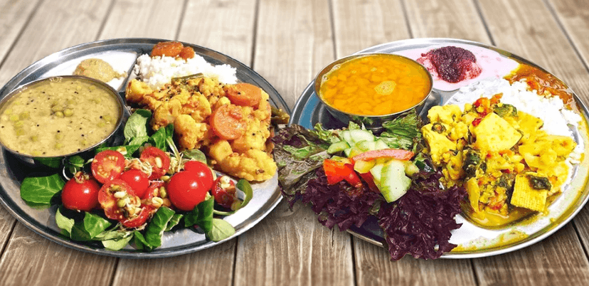 4chodové vegetariánské menu