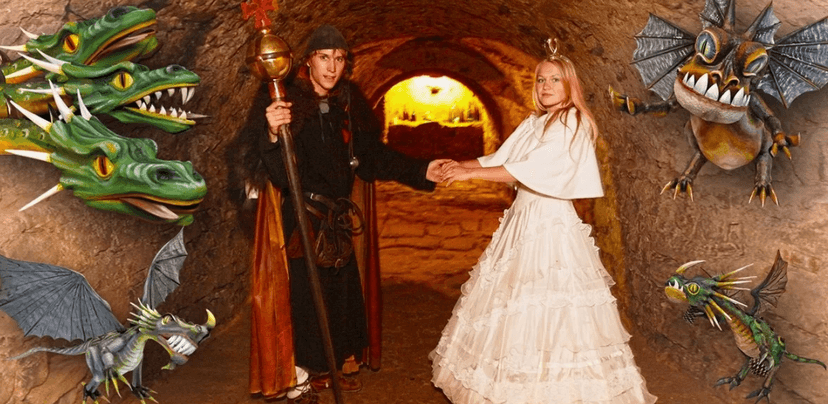 Pohádková prohlídka zámeckého sklepení