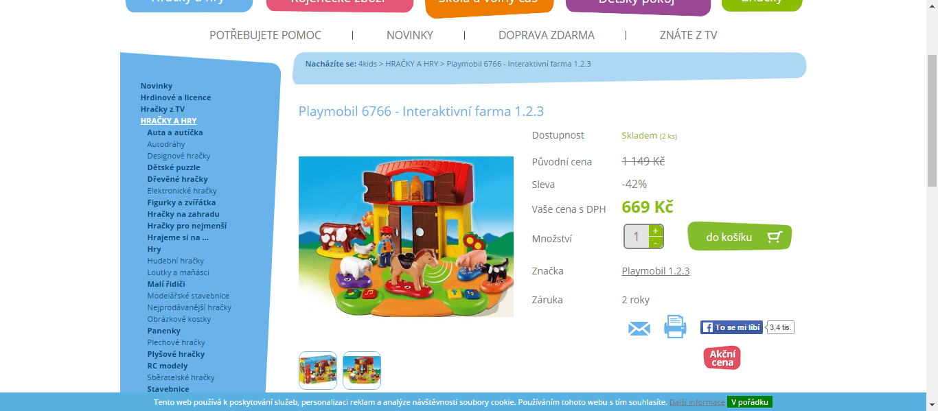 Výprodej stavebnic Playmobil