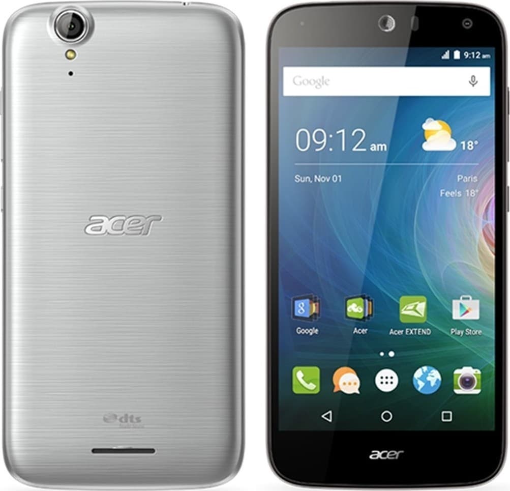 Acer, 4x 1,3GHz, 2GB RAM, 5,5", LTE, dual