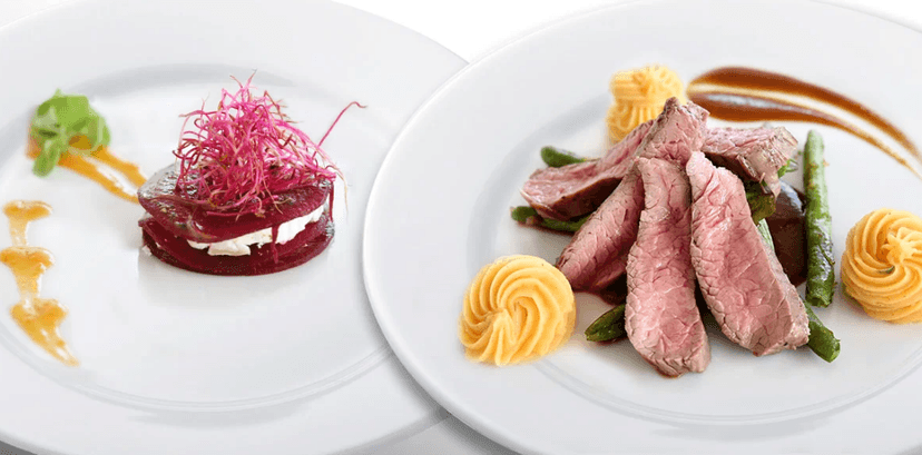 5chodové degustační menu pro dva