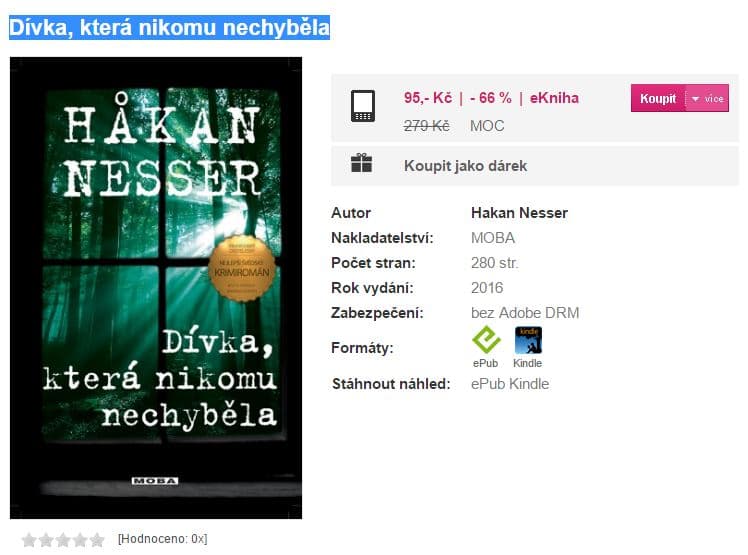 Dívka, která nikomu nechyběla
