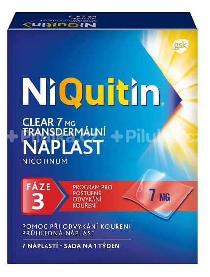 Náplasti Niquitin Clear levně