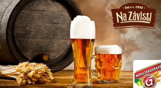 2x 0,5l tankový Gambrinus 10° nepasterizovaný