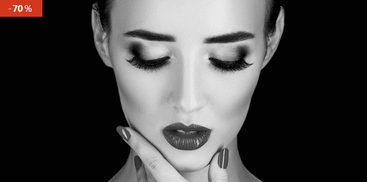 Aplikace nových řas  Glamour lashes 