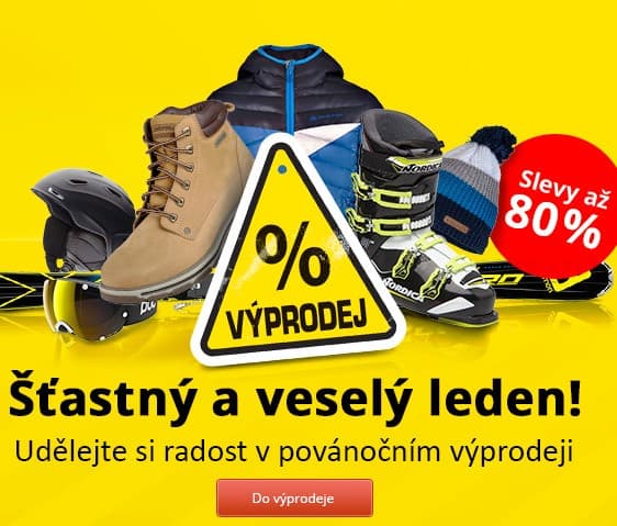 Velký výprodej ve Sportisimu