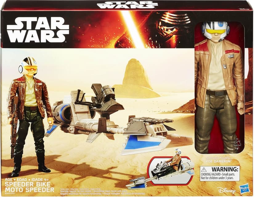 Set figurka + Speeder Bike Hasbro Star Wars 