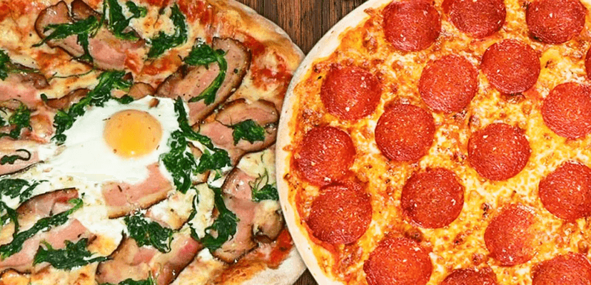 2x tradiční italská pizza - 31cm