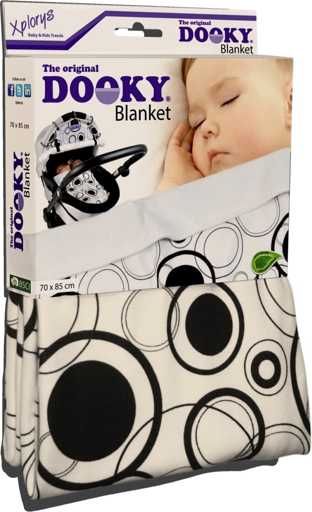 Deka DOOKY Blanket 2016 black Circles